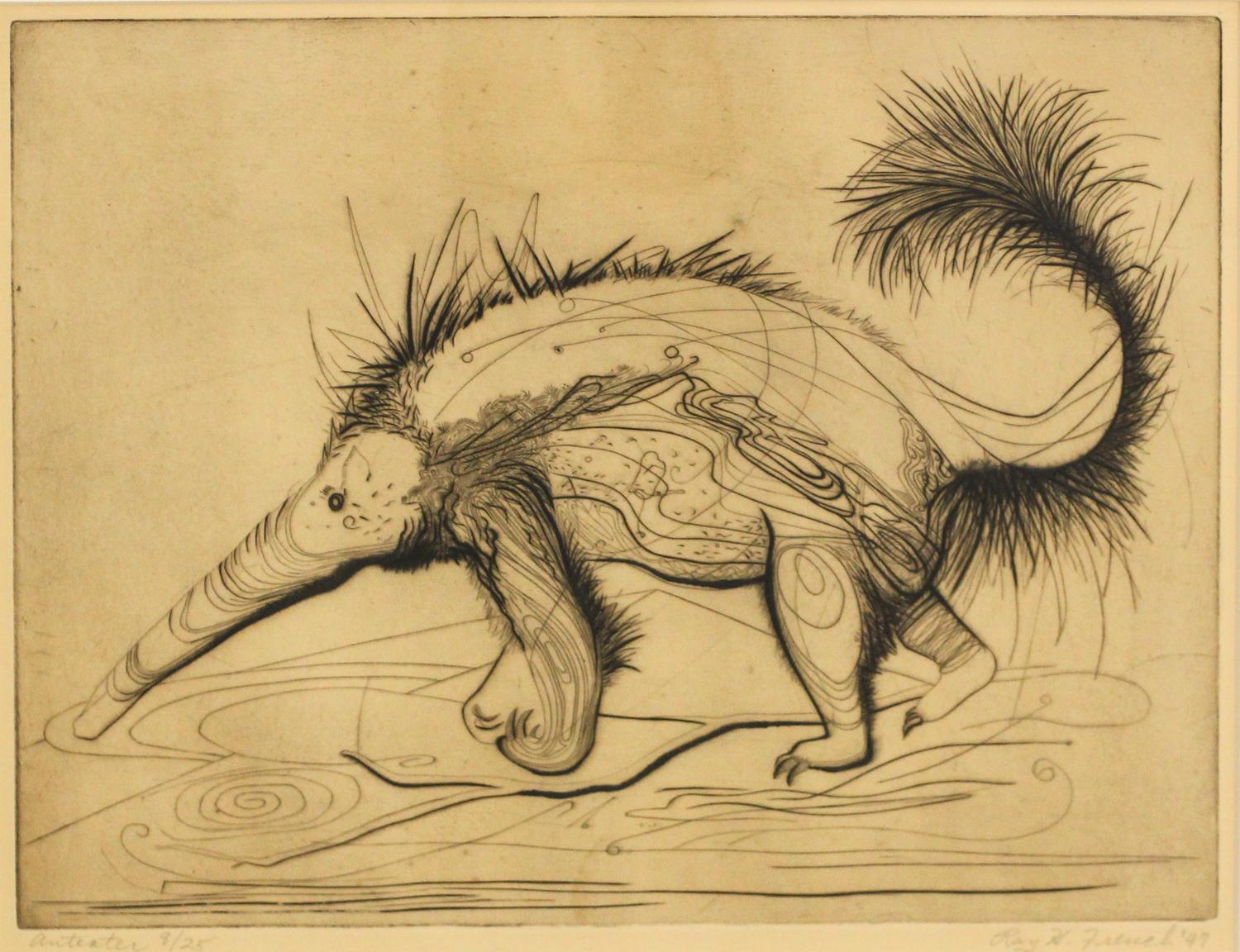 Ray H. French, (American, 1919-2000), Anteater, 1947