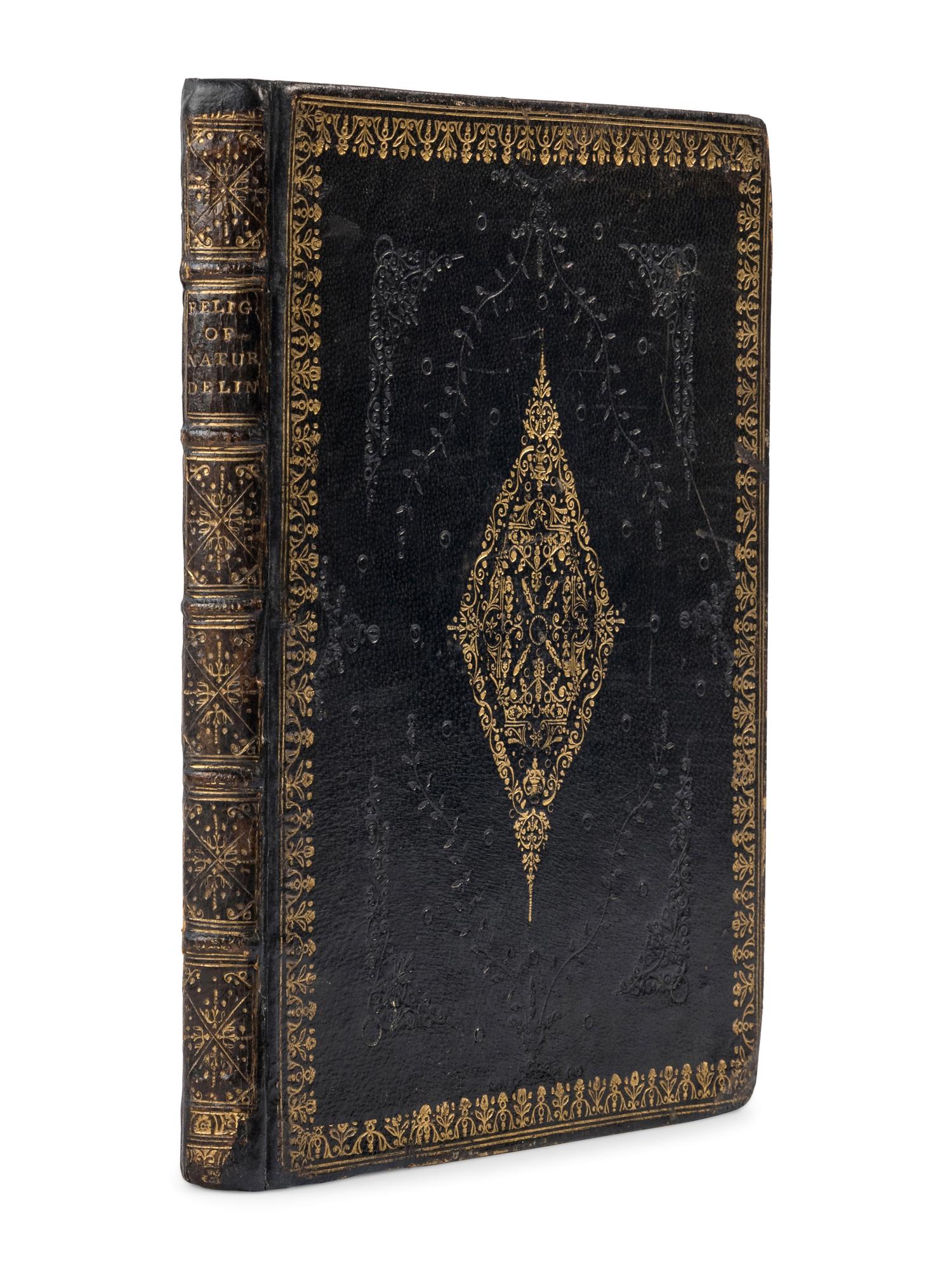 [FRANKLIN, Benjamin (1706-1790), printing]. WOLLASTON, William. The Religion of Nature Delineated . London: S. Palmer for B. Lintott, W. and J. Innys, J. Osborn, J. Batley, and T. Longman, 1725.