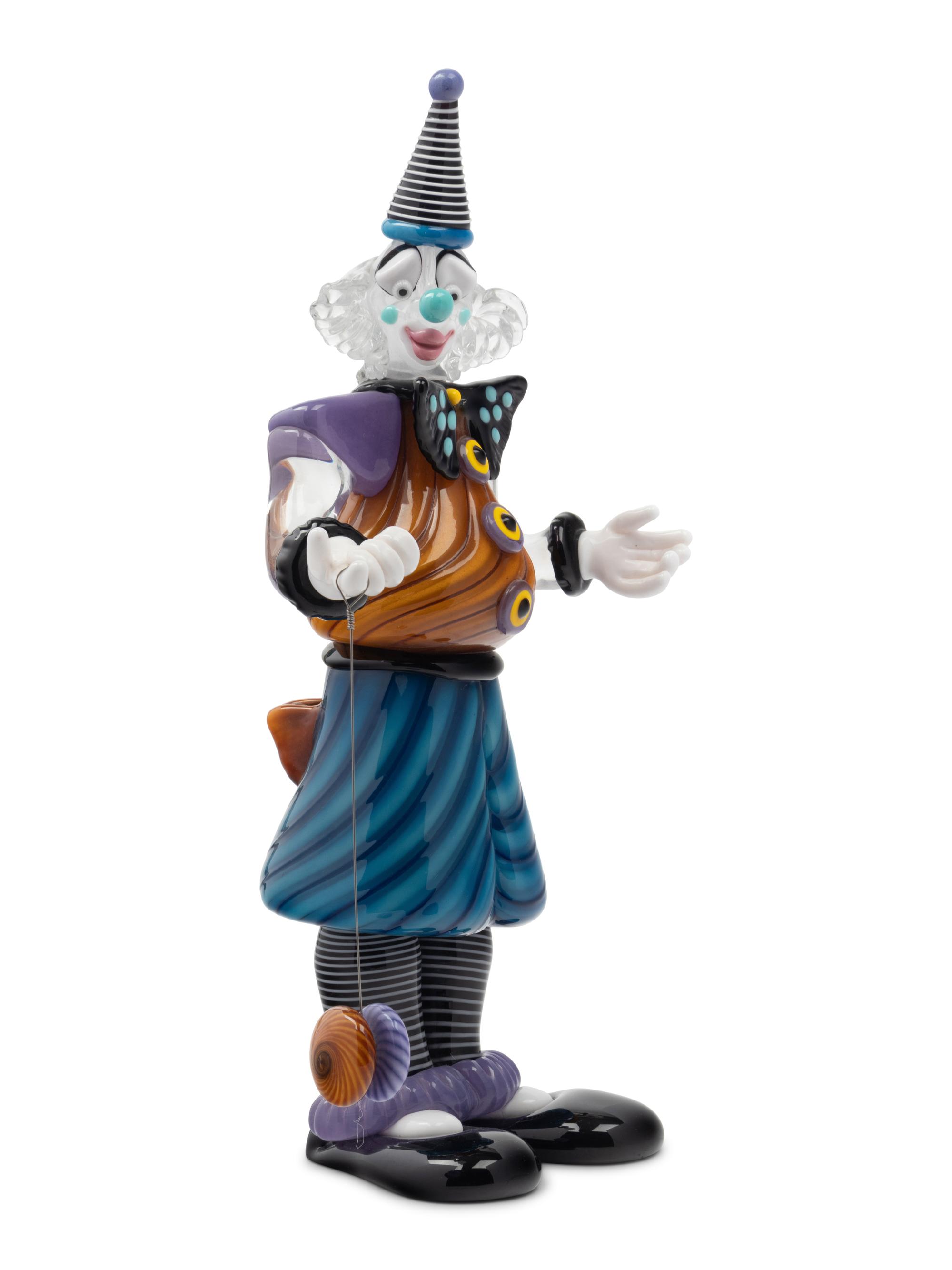 A Murano Glass Clown