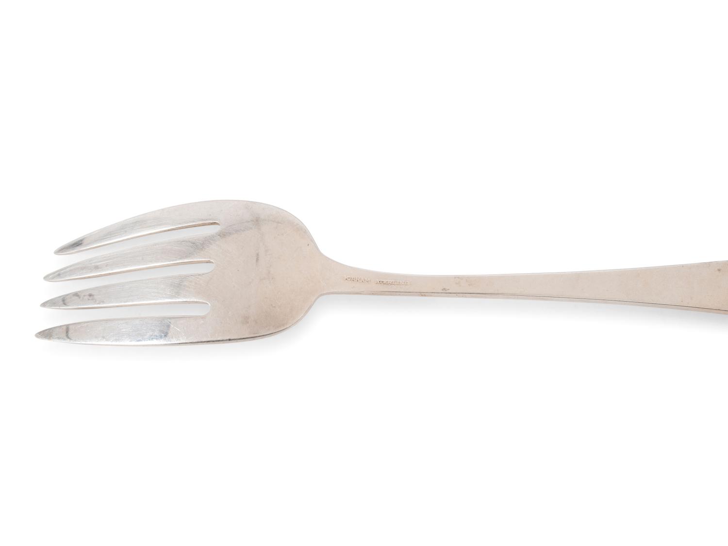 An Assembled Gorham and Durgin Silver Flatware Service