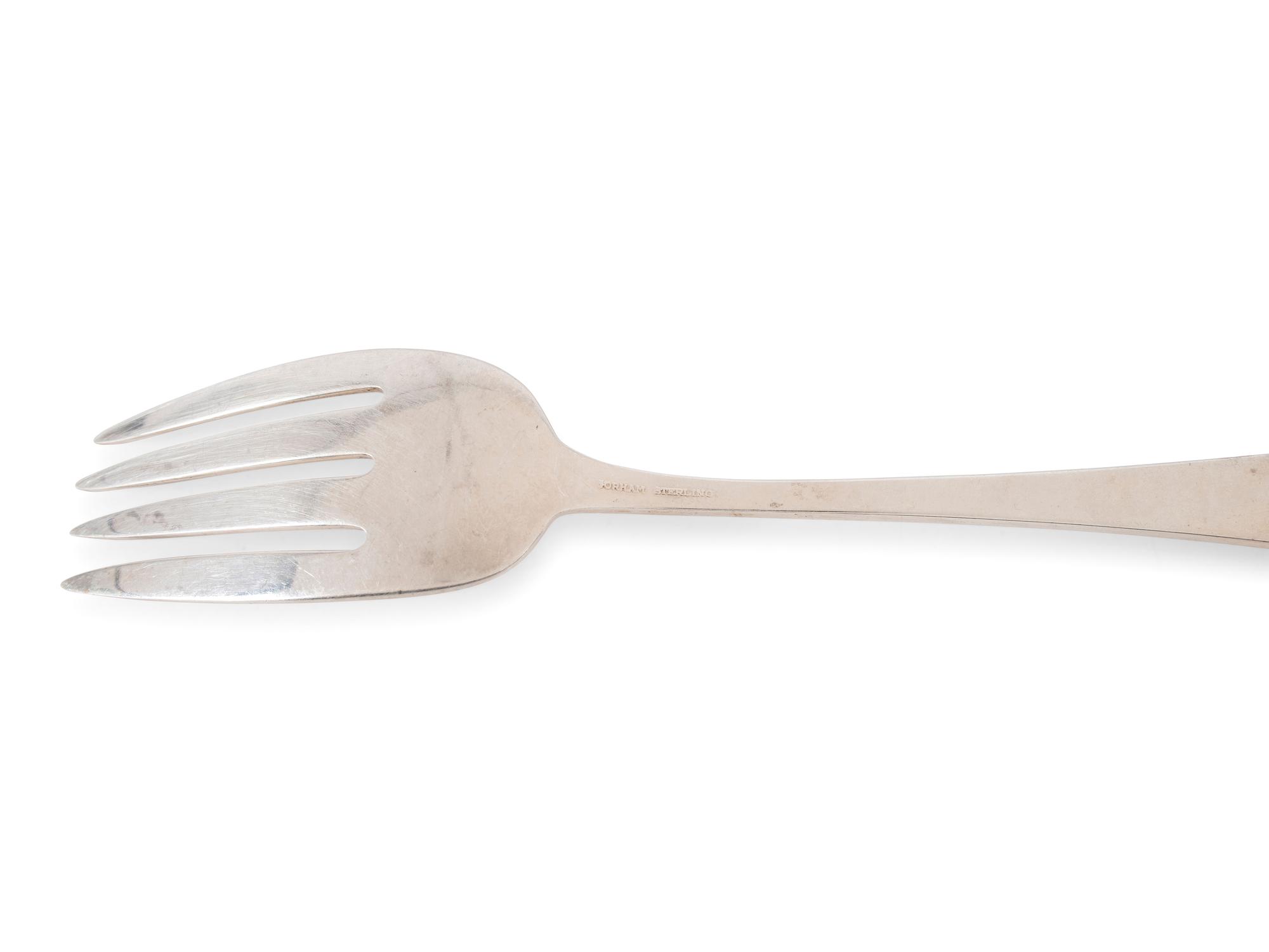 An Assembled Gorham and Durgin Silver Flatware Service