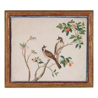 A Set of Four Chinese Watercolor Paintings
