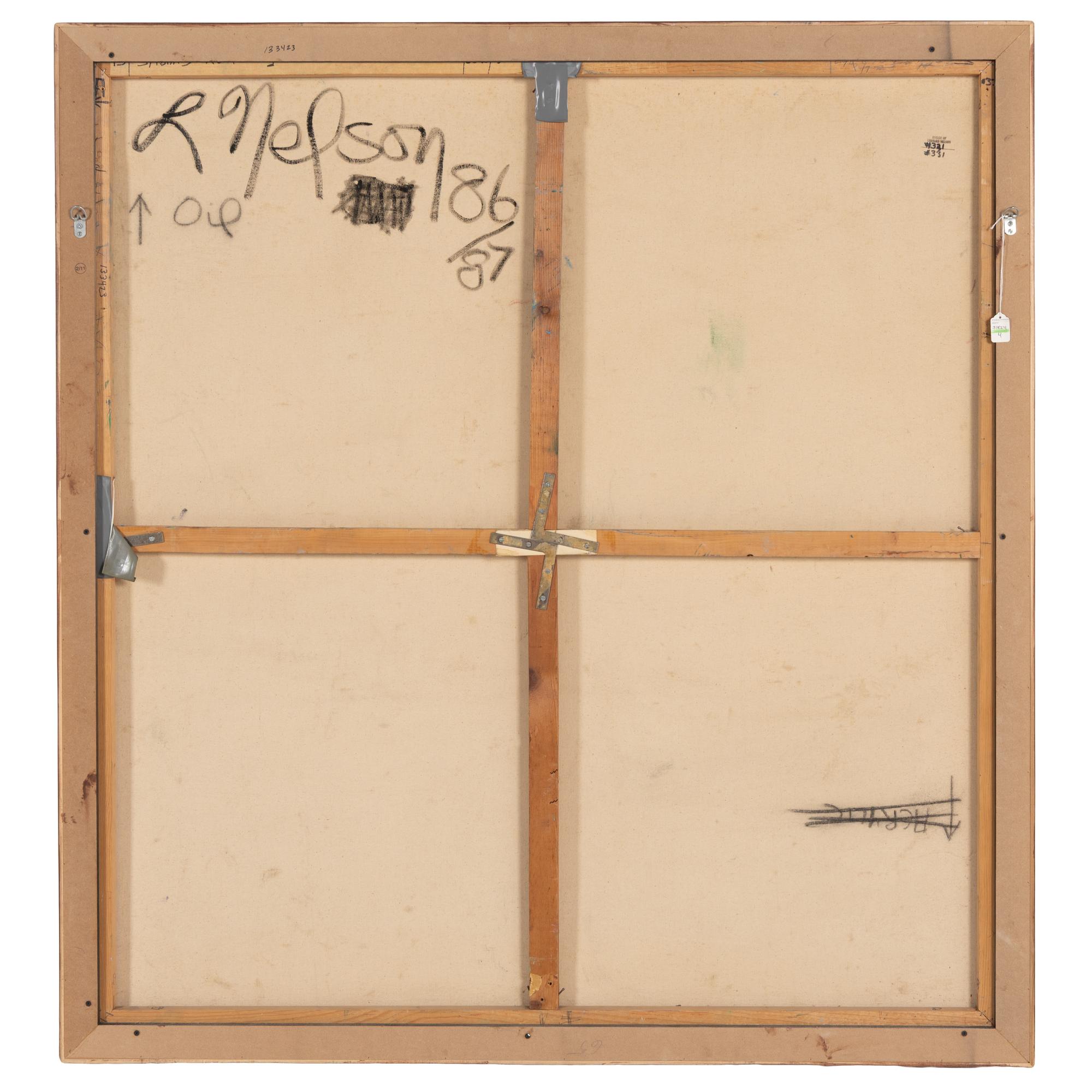 Leonard Nelson (American, 1912-1993) — #13 Sasha's Run #1 , 1986-87