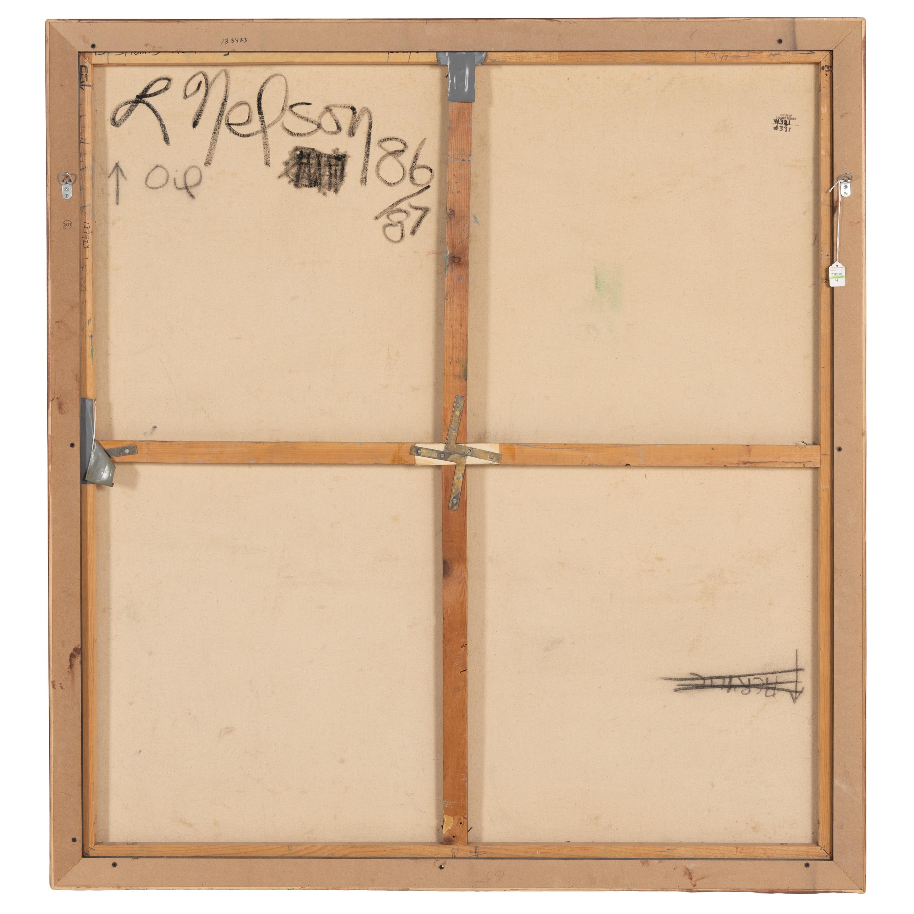 Leonard Nelson (American, 1912-1993) — #13 Sasha's Run #1 , 1986-87