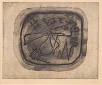 Georges Braque, (French, 1882-1963), Théogonie II, 1949