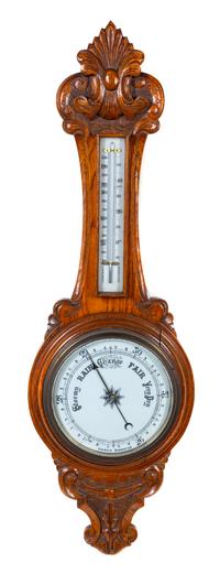 An English Wall Mounted Barometer