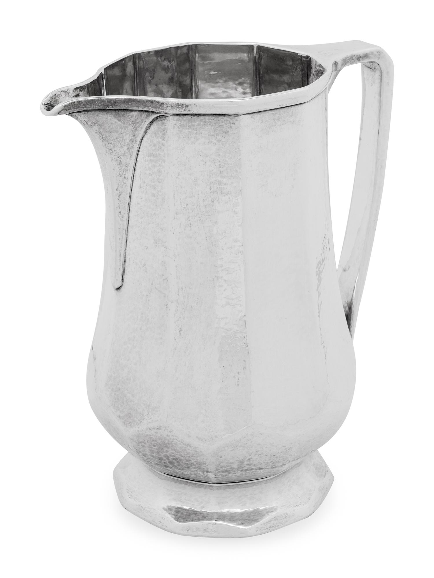 A Tiffany and Co. Silver Water Pitcher