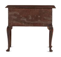 A Queen Anne Carved Oak Dressing Table