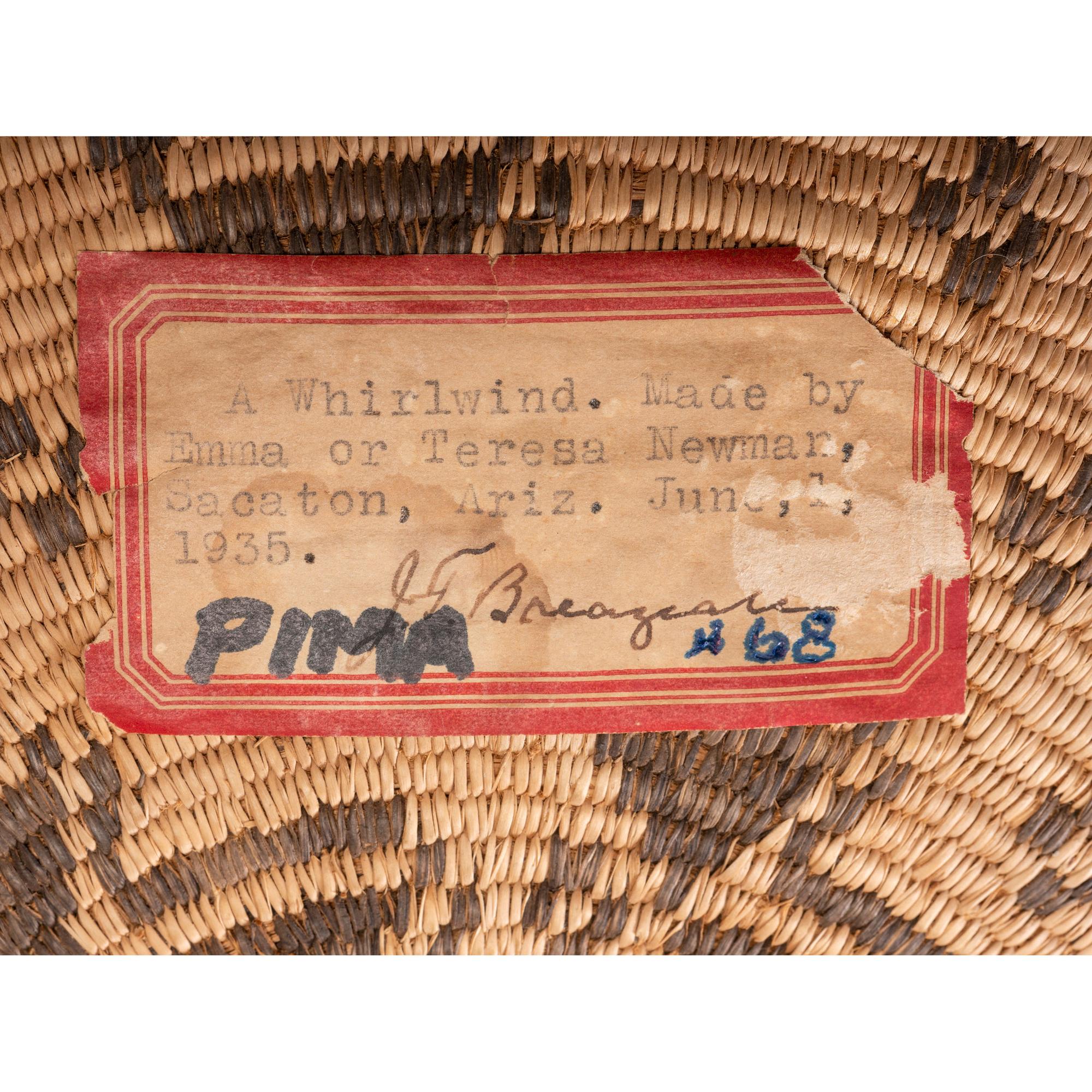 Akimel and Tohono O'odham Baskets