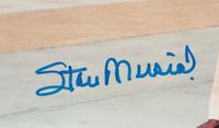 A Group of Eight Stan Musial Signed Autograph Photos from Stan The Man, Inc.