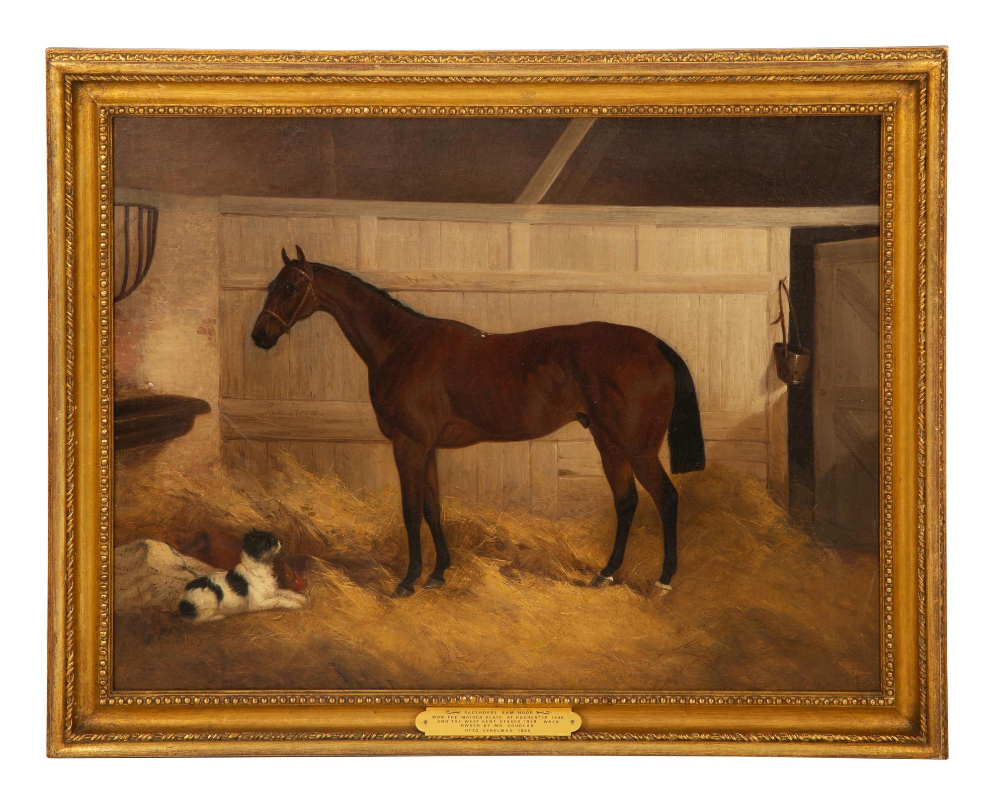 Racehorse Sam Hood , 1865