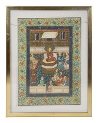A Large Indian Pichwai Painting