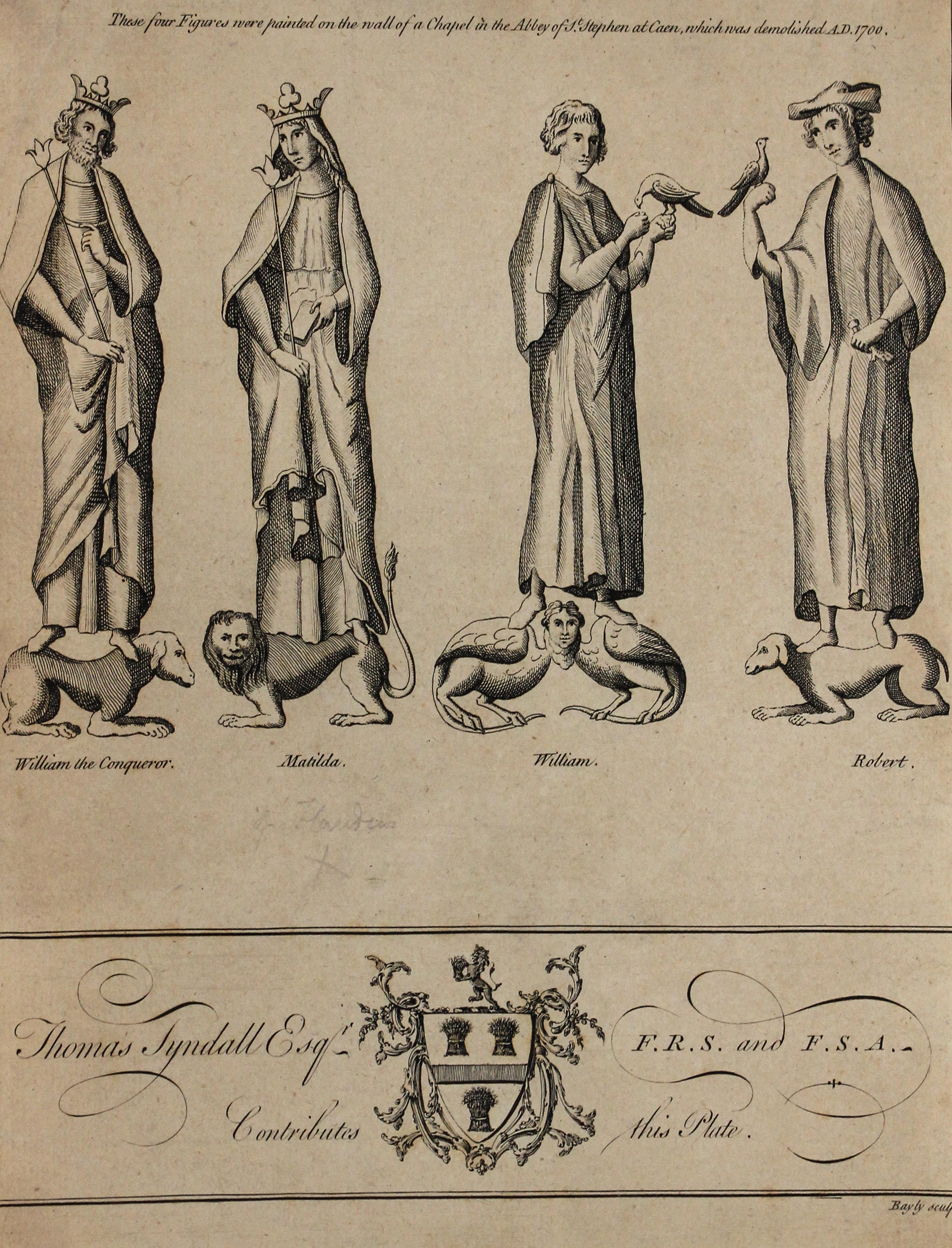 A Group of British Architectural Engravings and Etchings, (18th/19th century), including a pair of architectural etchings by Ernest (Si