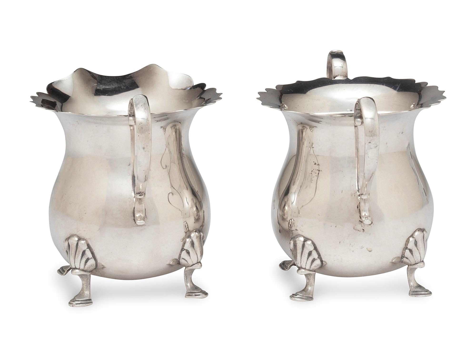 A Group of American Silver Table Articles