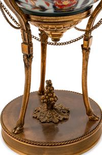 A Pair of Gilt-Bronze-Mounted Japanese Porcelain Bowls — 19TH CENTURY