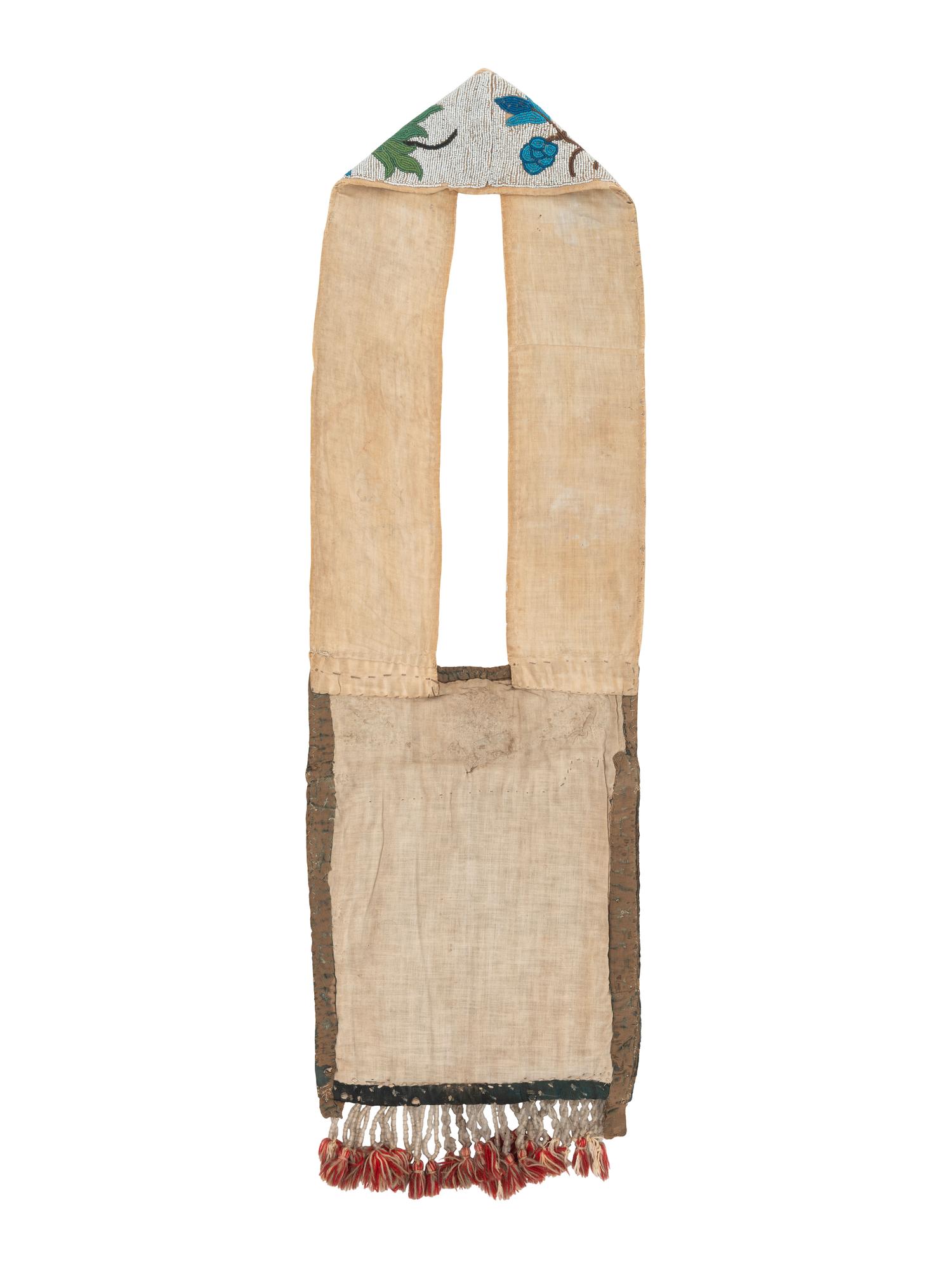 Anishinaabe Beaded Bandolier Bag