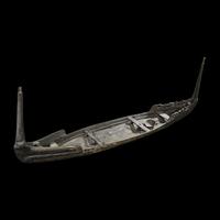 An Oceanic Wood Boat Model
