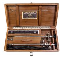 A Group of Medical Devices Width of largest case 13 1/2 inches. — EARLY 20TH CENTURY AND LATER