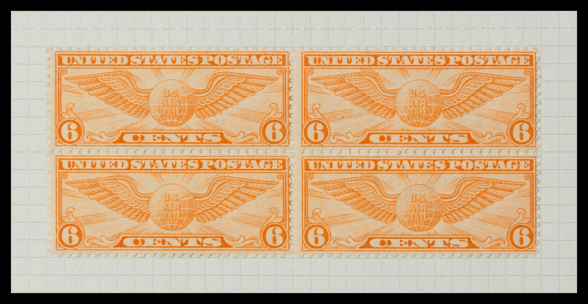 A Collection of United States Airmail Stamps — 1918-1929
