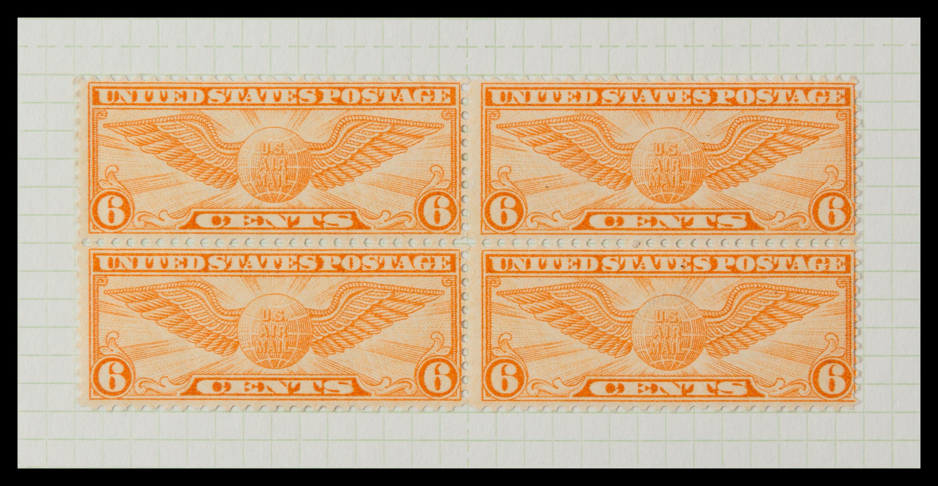 A Collection of United States Airmail Stamps — 1918-1929