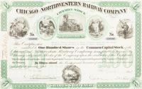 A Group of approximately 39 Prints and 11 Decorative Vintage Stock Certificates, comprising: