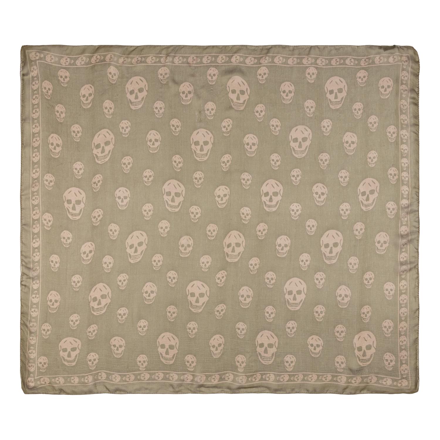 ALEXANDER MCQUEEN, FOUR SKULL SCARVES