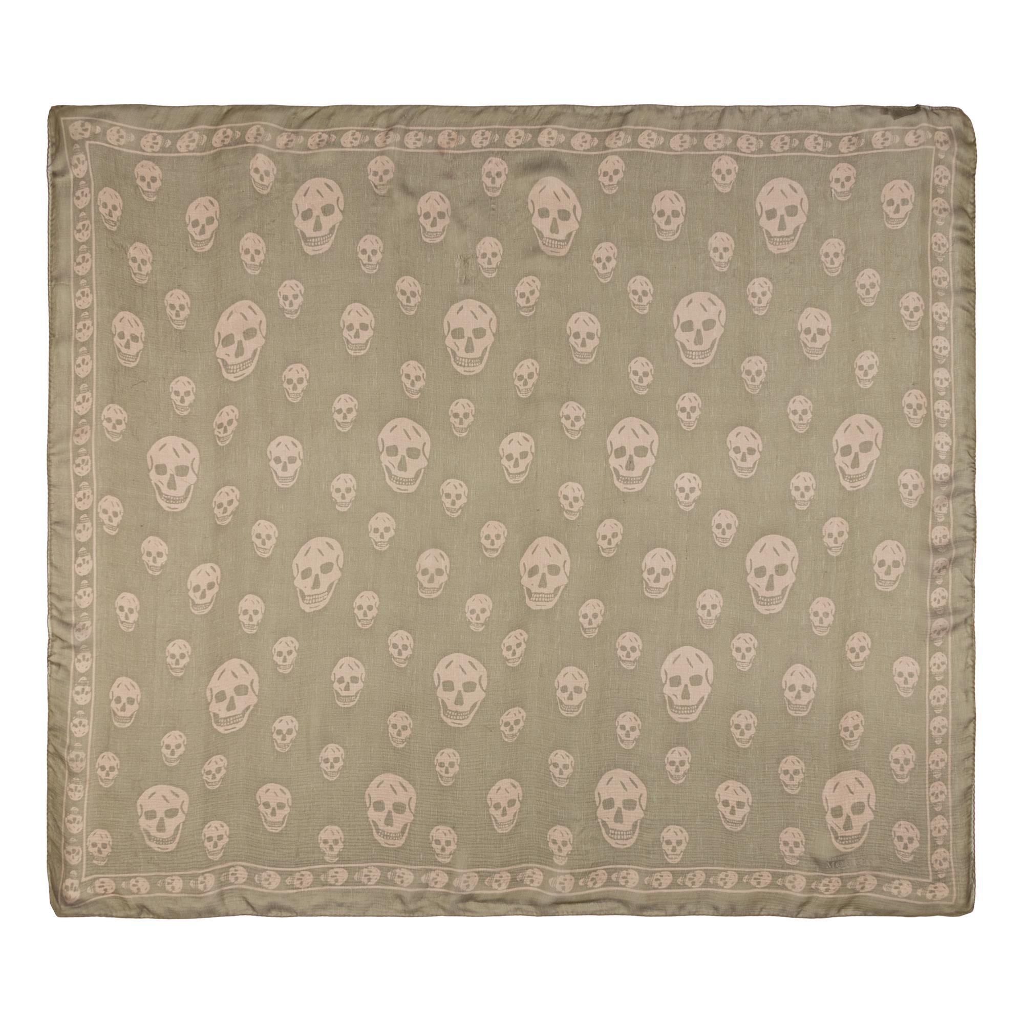 ALEXANDER MCQUEEN, FOUR SKULL SCARVES
