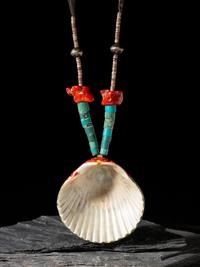 Pueblo Inlaid Shell Necklace