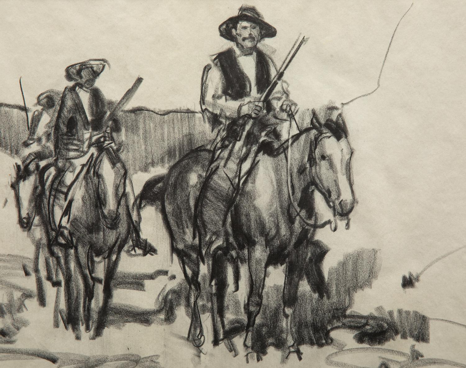 Cowboys on Horseback