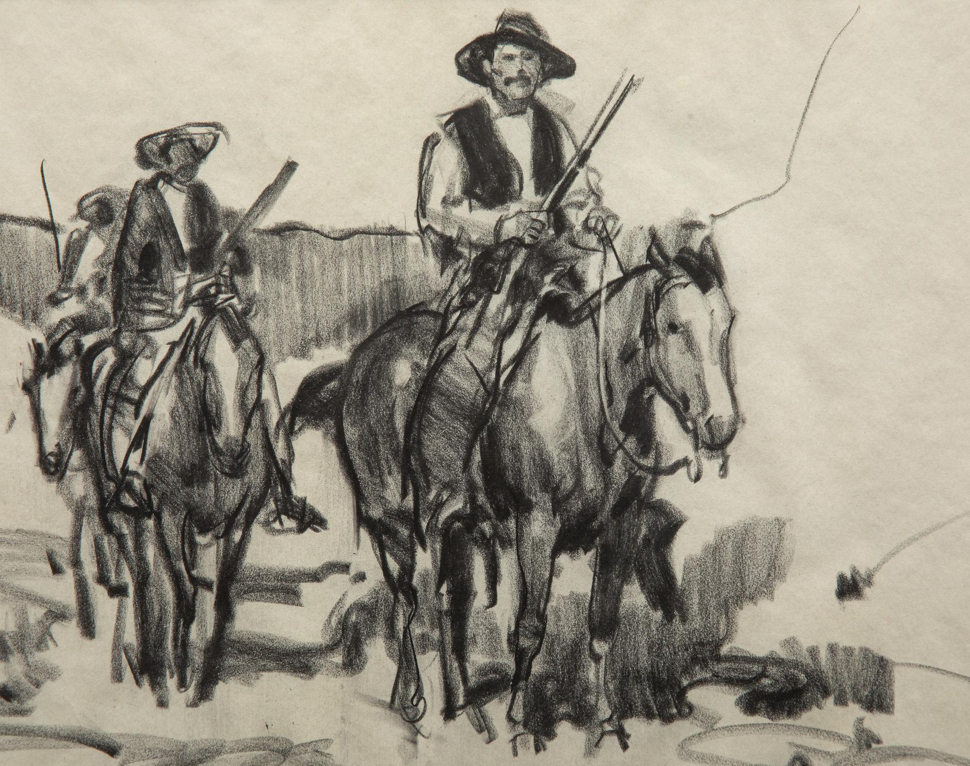 Cowboys on Horseback