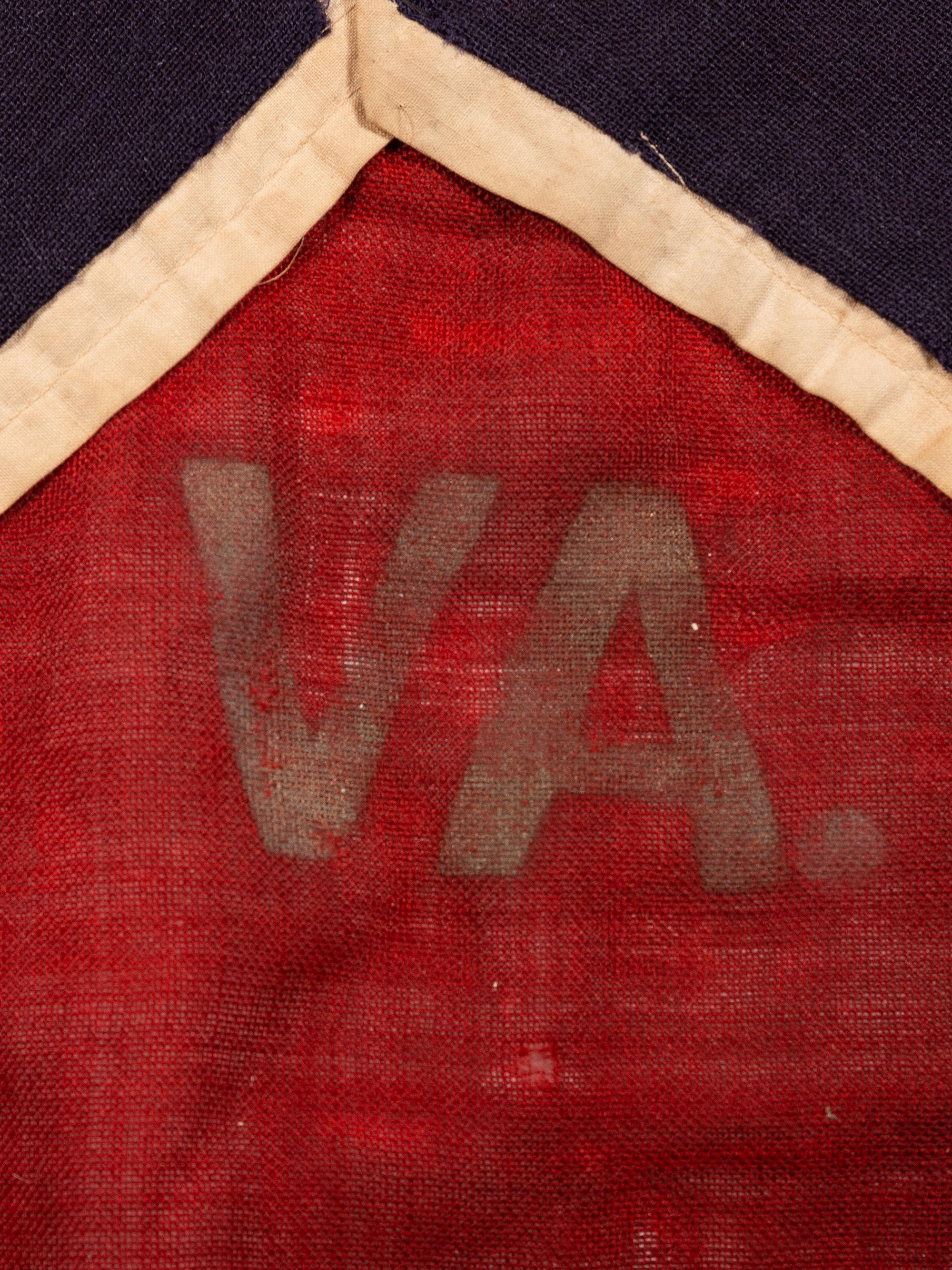 [CIVIL WAR]. Commemorative Confederate battle flag possibly made by CSA veteran Thomas Alexander Brander, Artillerist in the Virginia Artillery, Army of Northern Virginia, for 7th Virginia Cavalry Colonel Richard H. Dulany.