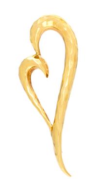 An 18 Karat Yellow Gold Brooch, Henry Dunay, 8.30 dwts.