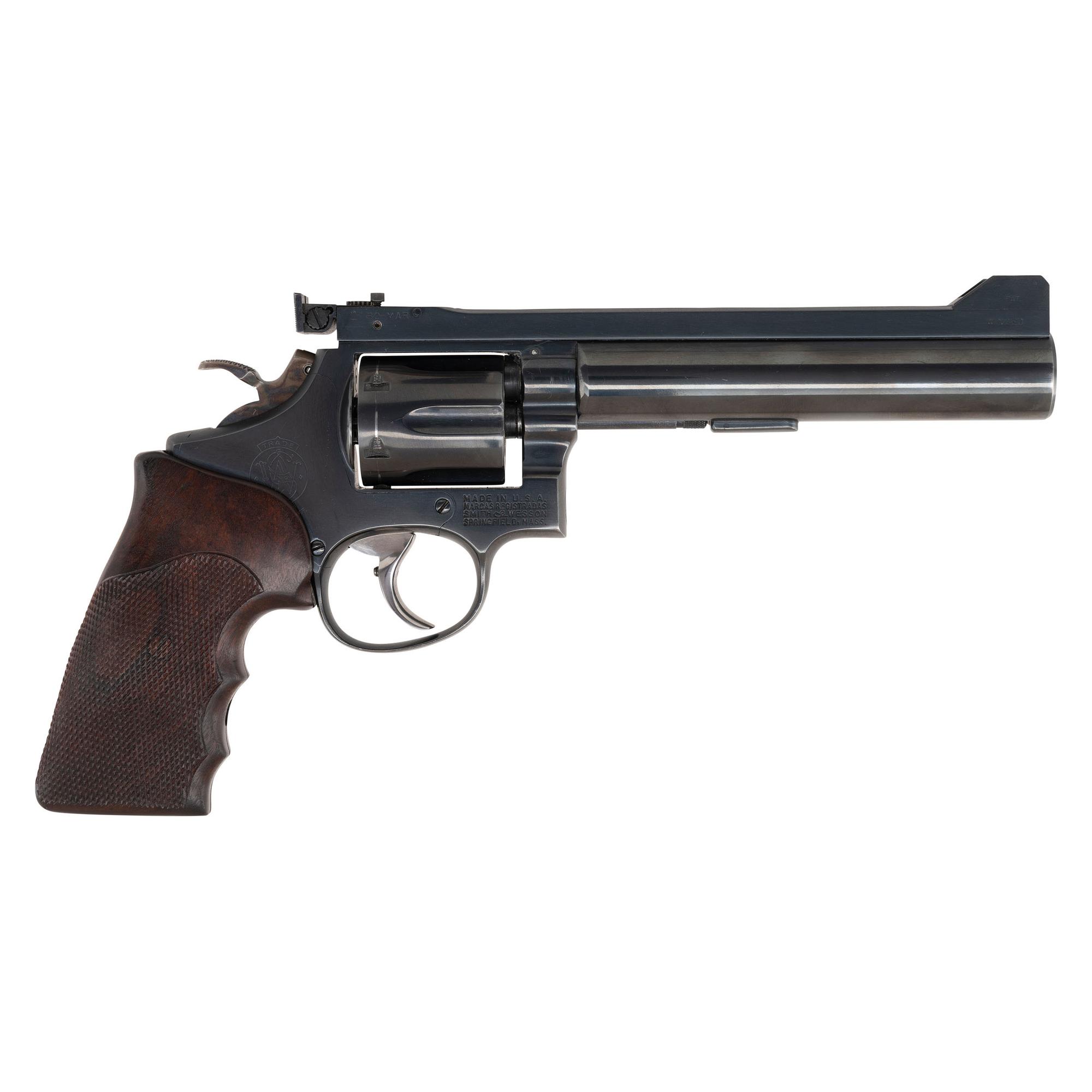 *Ron Power Customized Smith & Wesson Model 14-3 Revolver with Bull Barrel