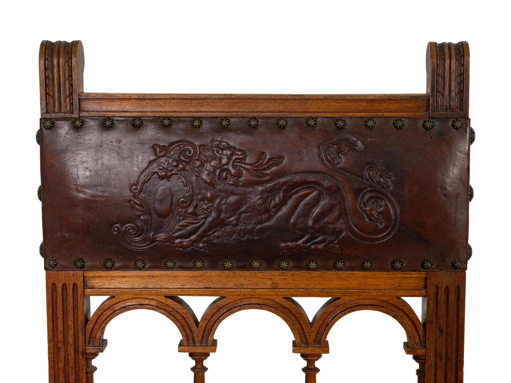 A Set of Six Baroque Style Dining Chairs — EARLY 20TH CENTURY