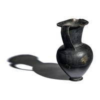 An Etruscan Bucchero Oinochoe