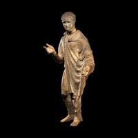 A Roman Terracotta Figure of a Youth