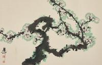 Three Chinese Paintings — 謝稚柳（款），高奇峰（款）及其他