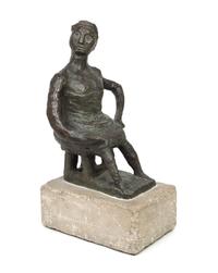 Abbott Pattison, (American, 1916-1999), Seated Lady