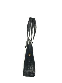 Nancy Gonzalez Black Crocodile Handbag
