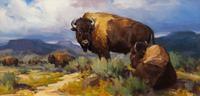 Ray Sexton 10 x 20 inches — (American, 1959-1996)
