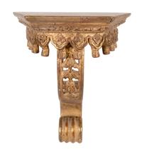A Set of Six Georgian Style Giltwood Wall Brackets