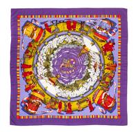 Hermès Cashmere Prieres Au Veut Scarf