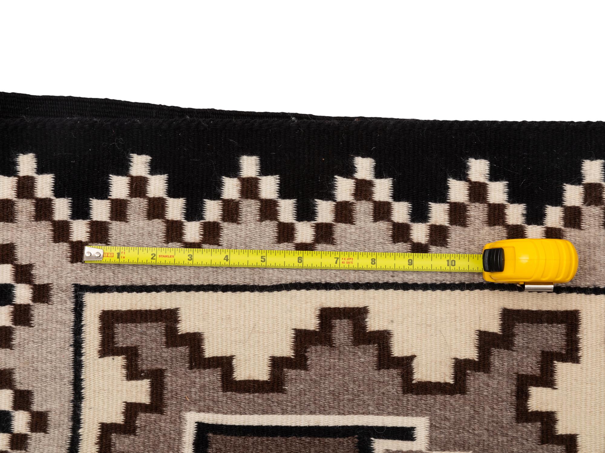 Navajo Two Grey Hills Weaving / Rug