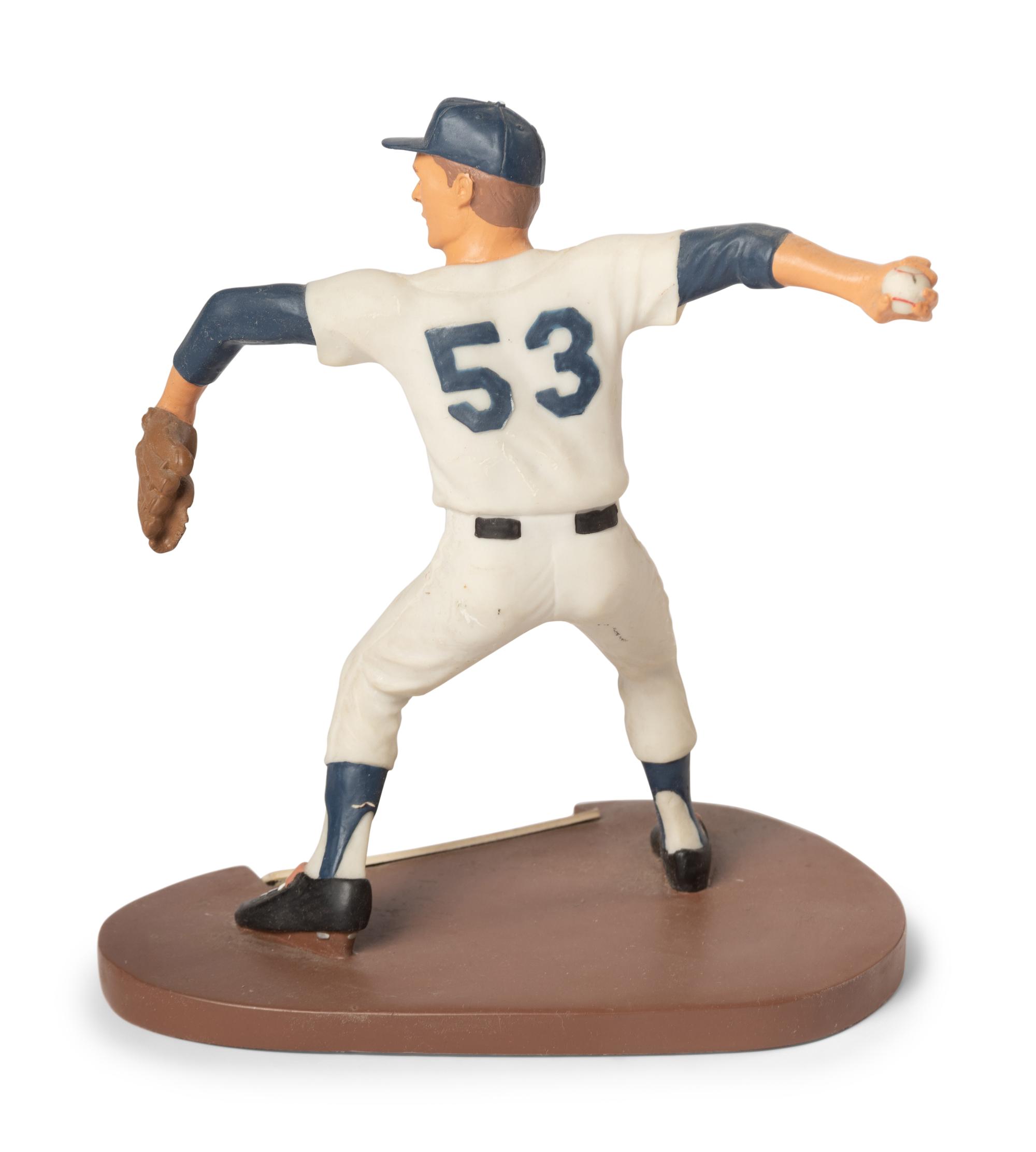 A Don Drysdale Signed Autograph Salvino Figure,