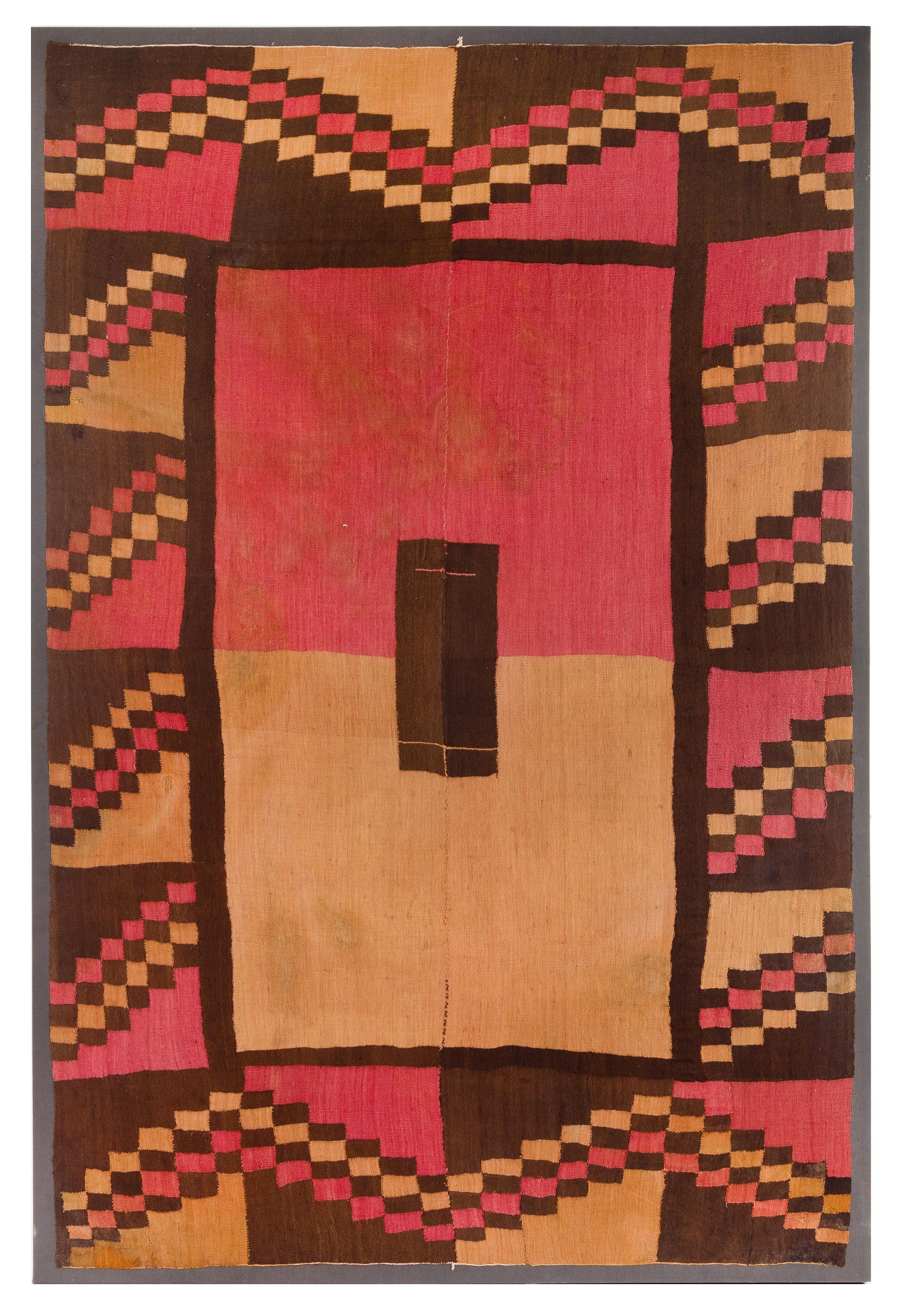 A Nazca Cotton Cushma Panel Height of frame 94 x width 62 3/4 inches. — SOUTH PERU, CIRCA 220 B.C.E - 600 C.E.