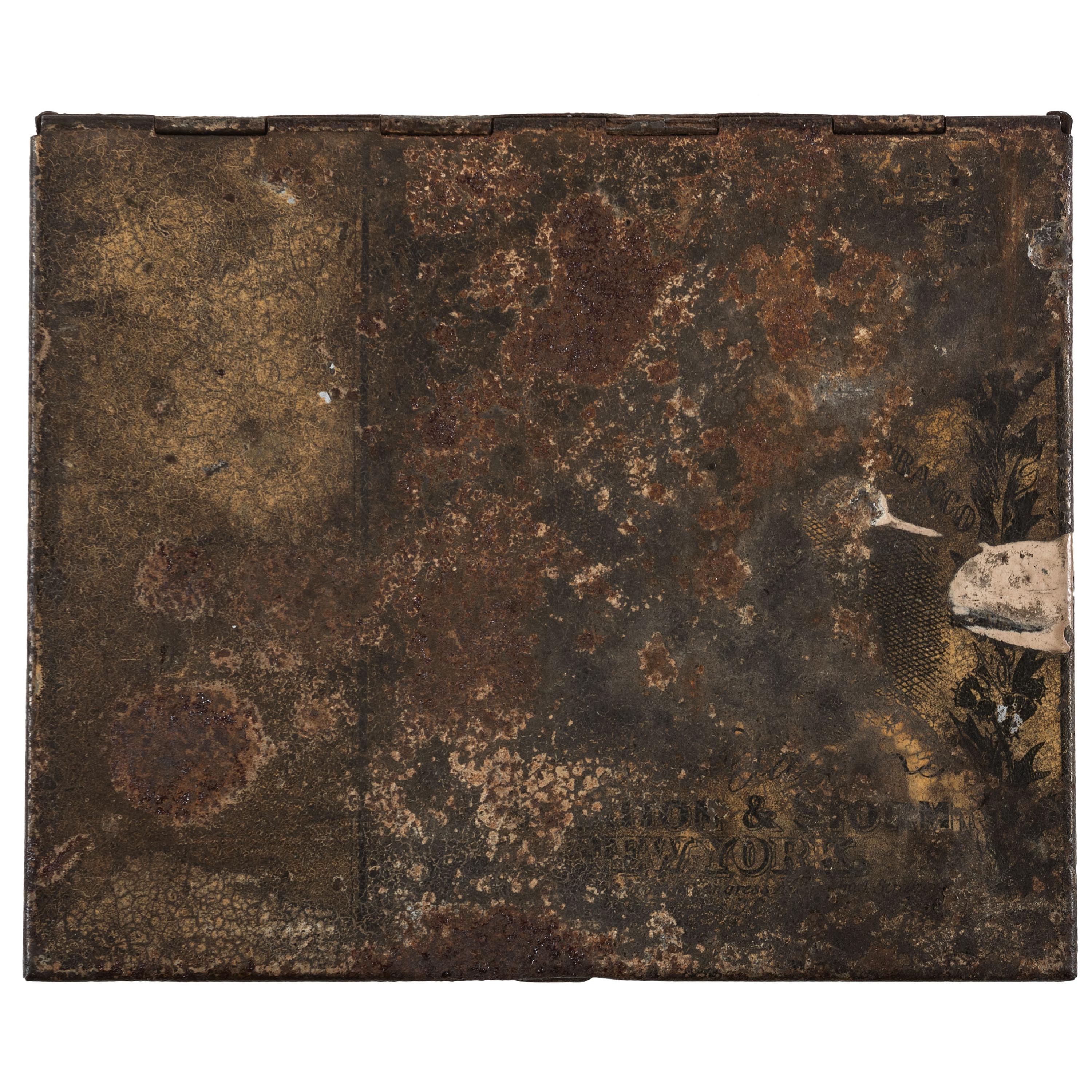 Jabez Alsover, 1st & 115th Pennsylvania Infantry Regiments. Cigar case with cigars, 1863.