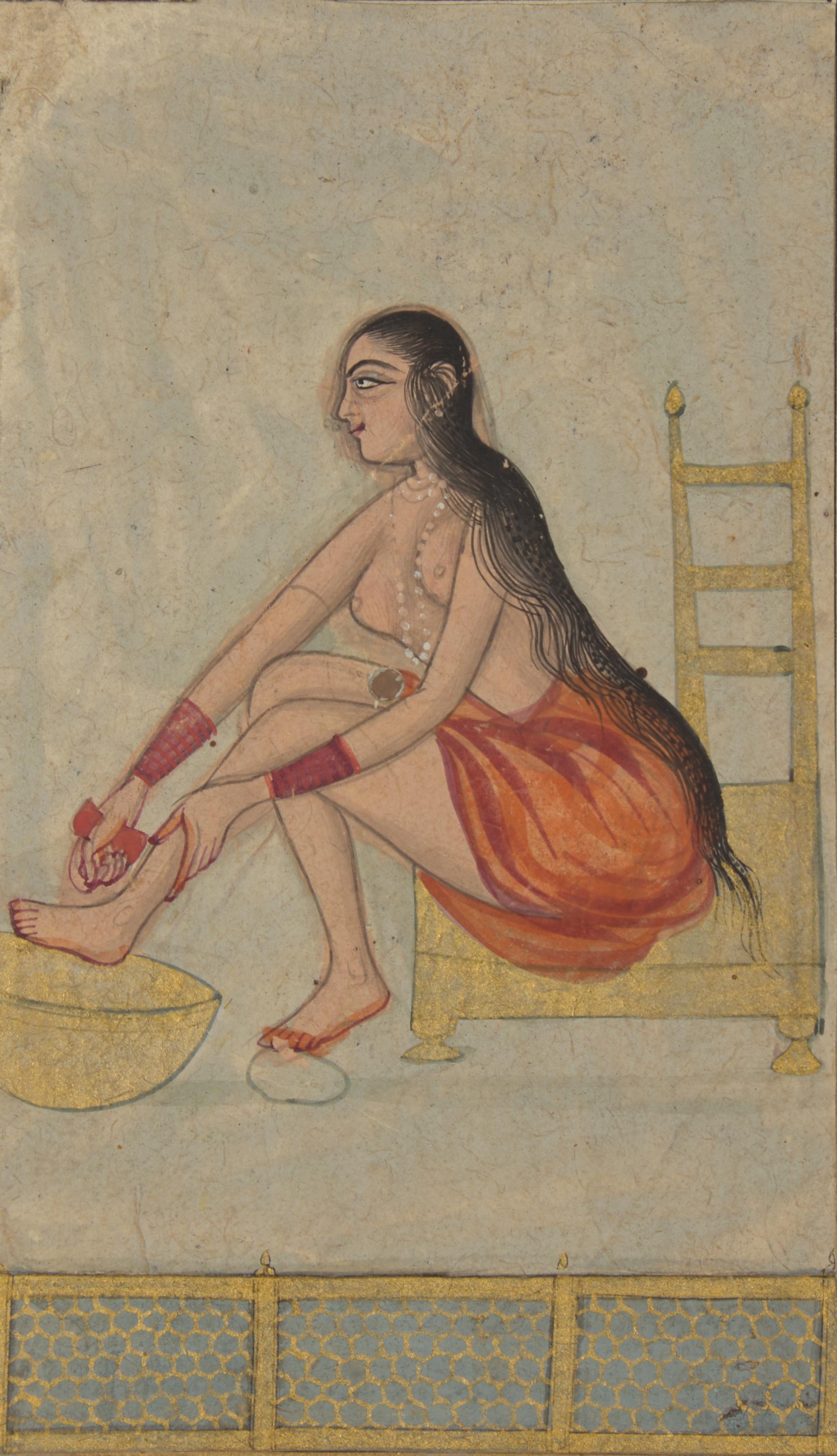 Eleven Indian Miniature Paintings — 印度細密畫一組十一幅