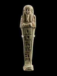 An Egyptian Faience Ushabti for Pa-Di-Aset