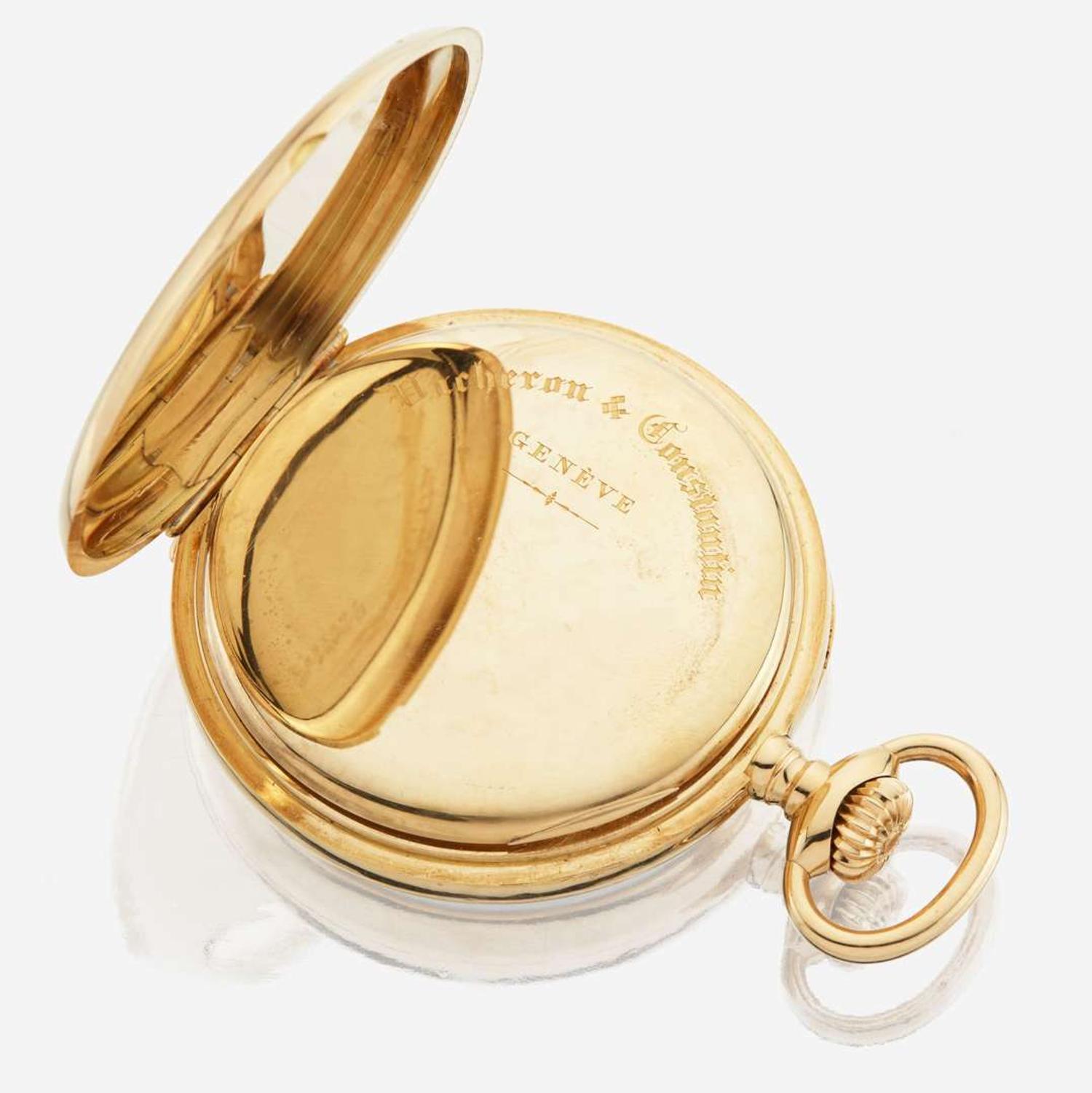 An openface pocket watch, Vacheron & Constantin