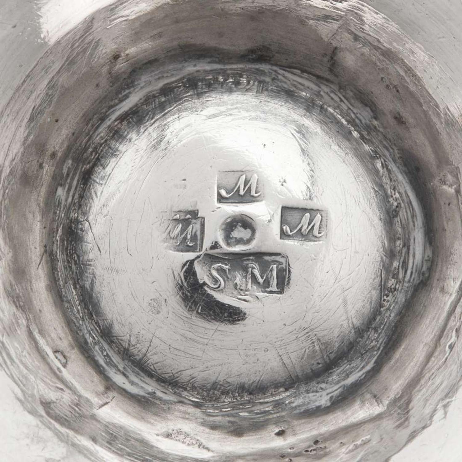 A silver caster Samuel Minott (1732-1803), Boston, MA, circa 1760